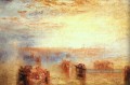 Approche de Venise 1843 romantique Turner
